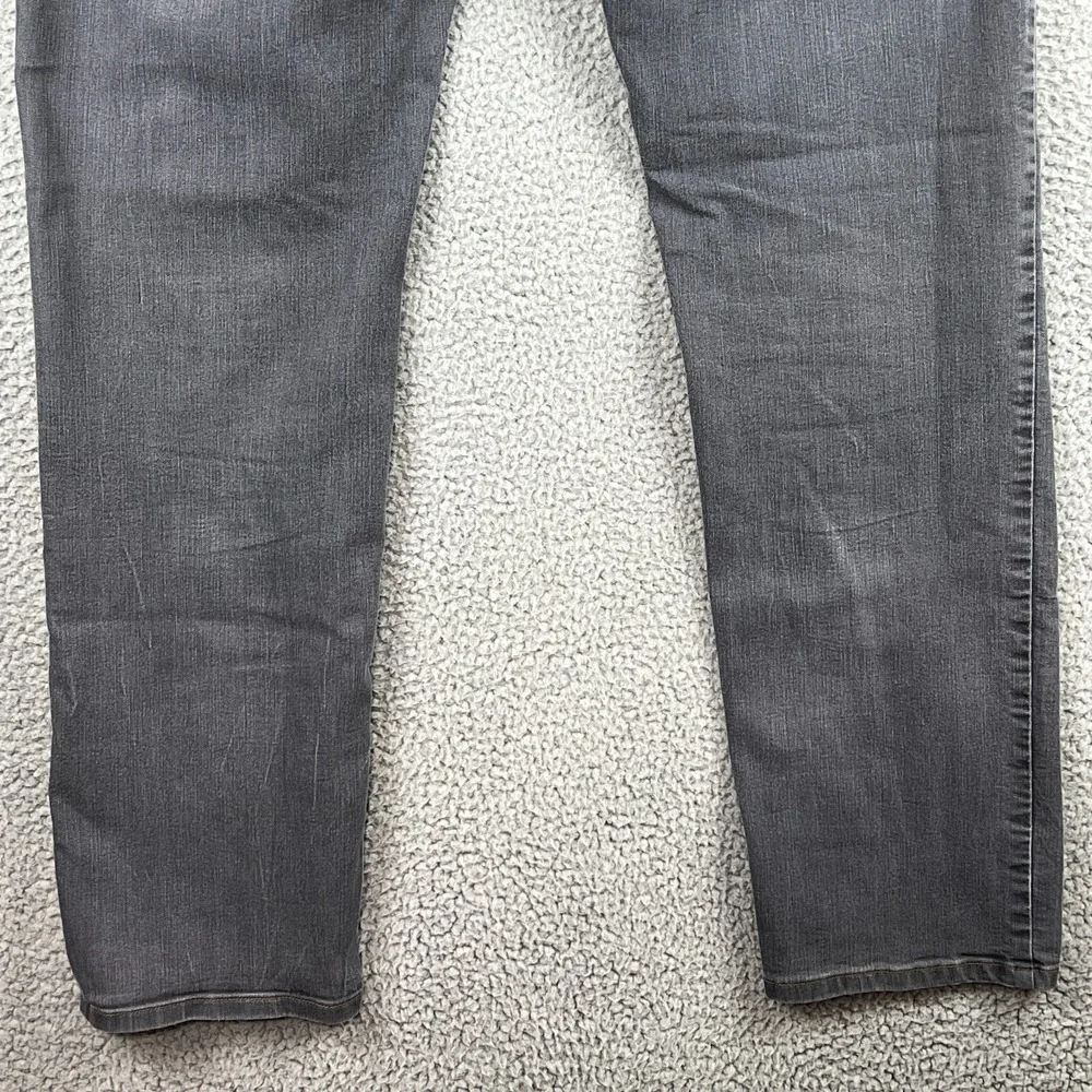 PrAna Jeans Mens 34X32 (35x32) Medium Wash Grey Denim Straight Leg Slim Fit - Picture 7 of 10